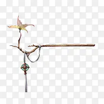 挂玉佩树枝元素-空若网 挂玉佩树枝元素-空若网