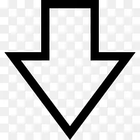 向下箭头图标-空若网 向下箭头图标-空若网