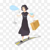 卡通女孩-空若网 卡通女孩-空若网