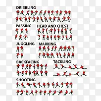 卡通手绘运动健身人物-空若网 卡通手绘运动健身人物-空若网