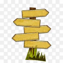木质路标牌-空若网 木质路标牌-空若网