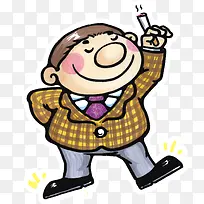 手绘卡通人物矢量-空若网 手绘卡通人物矢量-空若网