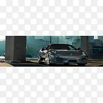 法拉利豪车banner设计 -空若网 法拉利豪车banner设计 -空若网