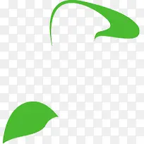 绿色创意手绘花卉-空若网 绿色创意手绘花卉-空若网