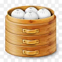 包子中国人食品中国食品图标-空若网 包子中国人食品中国食品图标-空若网