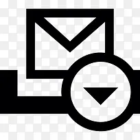 邮件收件箱图标-空若网 邮件收件箱图标-空若网