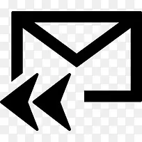 邮件回复所有符号界面图标-空若网 邮件回复所有符号界面图标-空若网