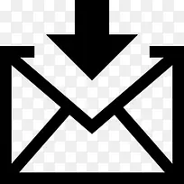 邮件下载符号图标-空若网 邮件下载符号图标-空若网