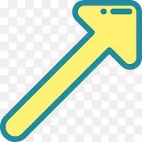 斜箭头图标-空若网 斜箭头图标-空若网