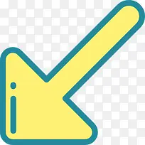 斜箭头图标-空若网 斜箭头图标-空若网