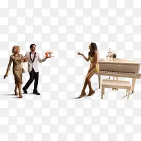 时尚人物会面场景-空若网 时尚人物会面场景-空若网