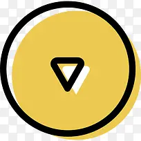 向下箭头图标-空若网 向下箭头图标-空若网