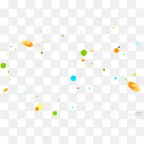 彩色飞舞金币-空若网 彩色飞舞金币-空若网