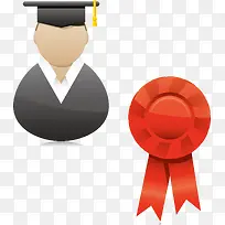 博士png矢量素材-空若网 博士png矢量素材-空若网