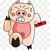 运行动画-猪-空若网 运行动画-猪-空若网