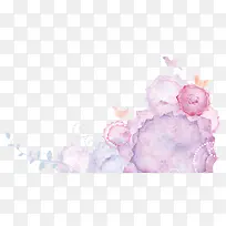 水彩可爱花纹纹理-空若网 水彩可爱花纹纹理-空若网