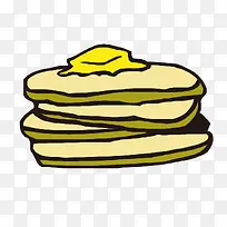 手绘面包片图案-空若网 手绘面包片图案-空若网