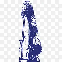 建筑工程塔吊矢量素材-空若网 建筑工程塔吊矢量素材-空若网