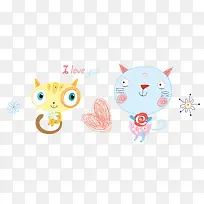 卡通可爱猫咪-空若网 卡通可爱猫咪-空若网