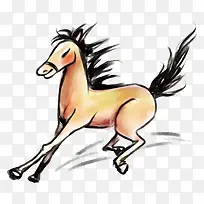 手绘马的图案-空若网 手绘马的图案-空若网