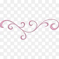 一个唯美水彩花纹免抠-空若网 一个唯美水彩花纹免抠-空若网