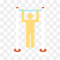 矢量锻炼素材-空若网 矢量锻炼素材-空若网