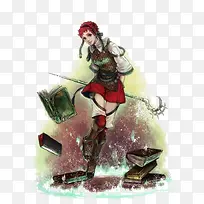 水彩魔法少女-空若网 水彩魔法少女-空若网