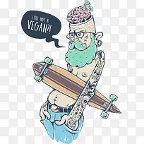 矢量男人插画-空若网 矢量男人插画-空若网