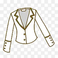 白色礼服手绘-空若网 白色礼服手绘-空若网