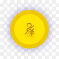 扁平化UI卡通金币-空若网 扁平化UI卡通金币-空若网