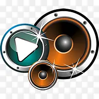 手绘时尚音乐装饰-空若网 手绘时尚音乐装饰-空若网