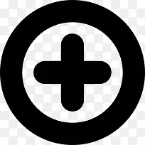 圆添加按钮图标-空若网 圆添加按钮图标-空若网