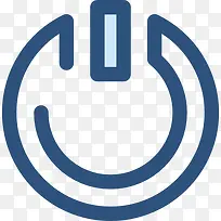 电源按钮图标-空若网 电源按钮图标-空若网