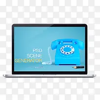 黑色笔记本蓝色电话-空若网 黑色笔记本蓝色电话-空若网