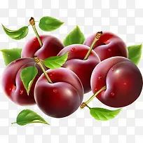 卡通樱桃水果素材-空若网 卡通樱桃水果素材-空若网