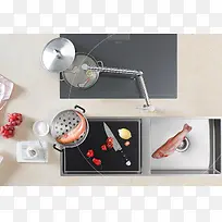 厨房高端宣传海报-空若网 厨房高端宣传海报-空若网