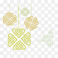 绿叶草花纹-空若网 绿叶草花纹-空若网