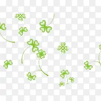 绿色幸运三叶草-空若网 绿色幸运三叶草-空若网