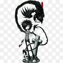 ��ɫ�ſῨͨ�廭-������