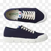 蓝色摄影休闲帆布鞋-空若网 蓝色摄影休闲帆布鞋-空若网