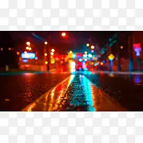 彩色城市夜景壁纸-空若网 彩色城市夜景壁纸-空若网