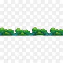 卡通手绘清新草坪-空若网 卡通手绘清新草坪-空若网