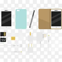 矢量数据线手机-空若网 矢量数据线手机-空若网