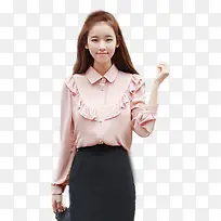 粉色上衣美女-空若网 粉色上衣美女-空若网