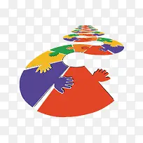 创意小手图案-空若网 创意小手图案-空若网