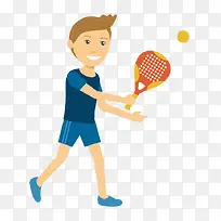 矢量 卡通手绘 网球-空若网 矢量 卡通手绘 网球-空若网