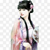 可爱古典美女图片-空若网 可爱古典美女图片-空若网