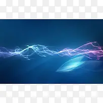 时尚动感光效丝带烟尘-空若网 时尚动感光效丝带烟尘-空若网