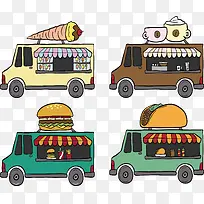 房车矢量素材-空若网 房车矢量素材-空若网