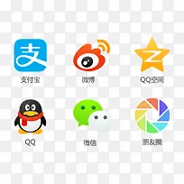 sketch多彩社交图标-空若网 sketch多彩社交图标-空若网